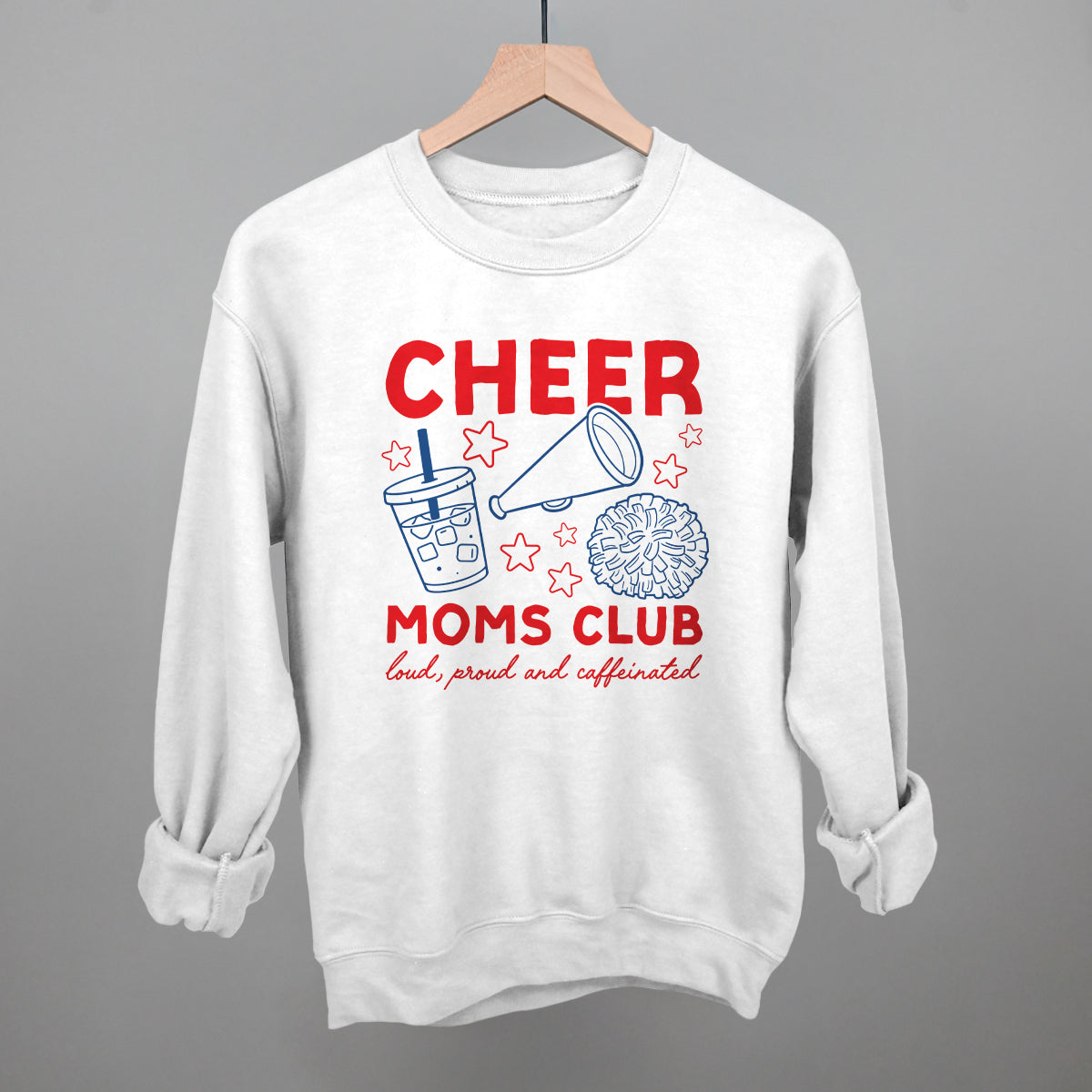 Cheer Moms Club Sweater