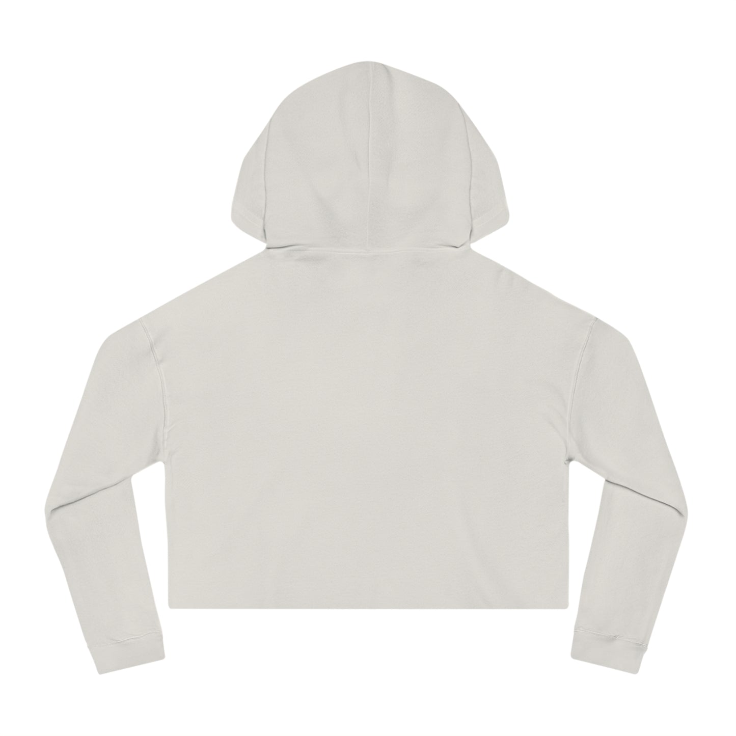 Spiritual Gains Cropped Hoodie — Women’s Gym & Faith Graphic Sweatshirt