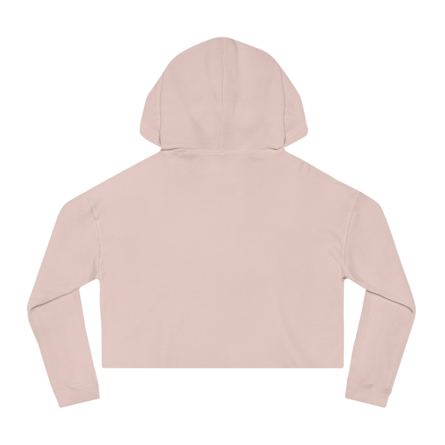 Spiritual Gains Cropped Hoodie — Women’s Gym & Faith Graphic Sweatshirt